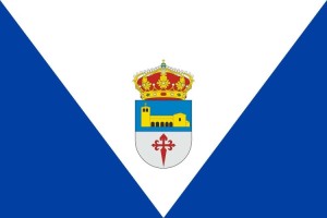 Bandera de despacho de Guaza de Campos de alta calidad