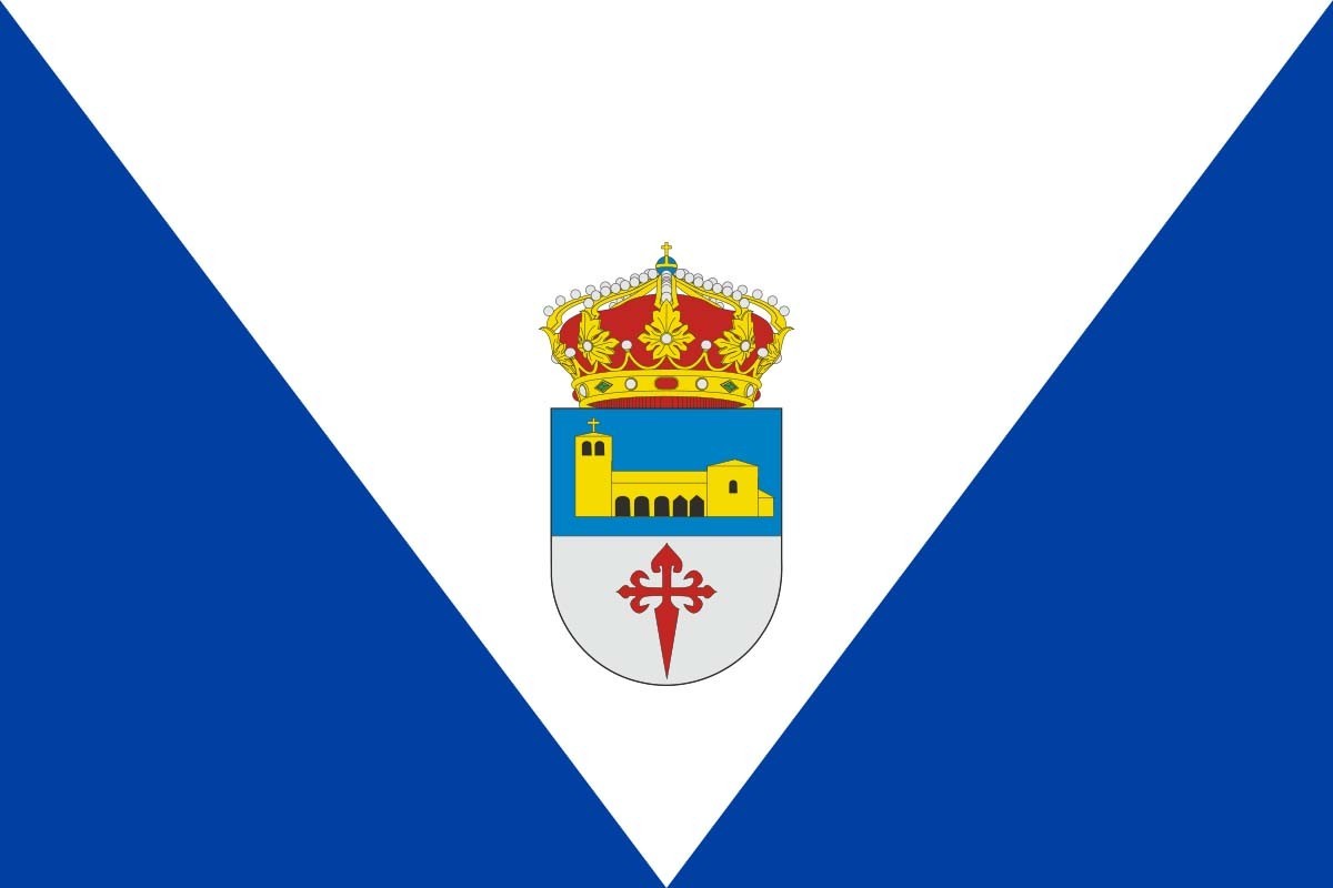 Bandera de despacho de Guaza de Campos de alta calidad