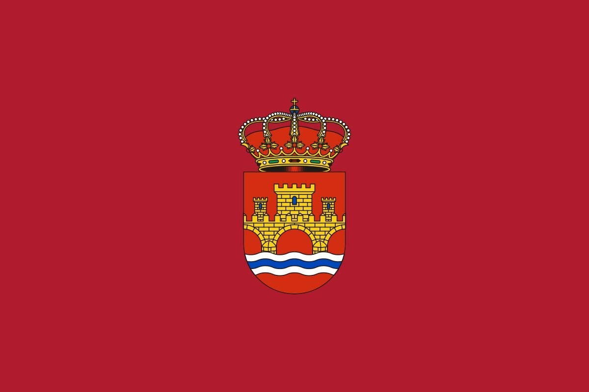 Bandera de despacho de Quintana del Puente de alta calidad