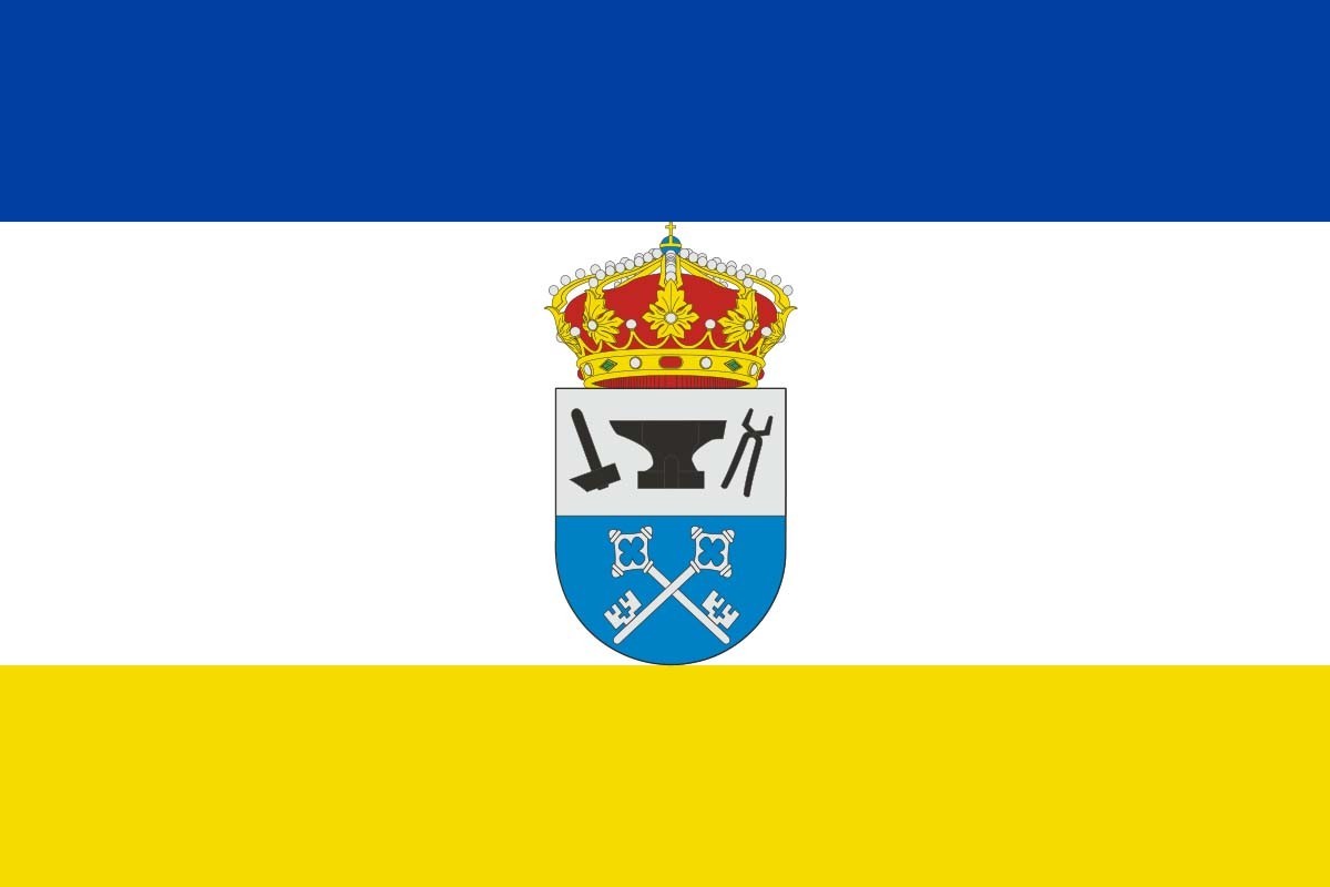Bandera de despacho de Villaherreros de alta calidad