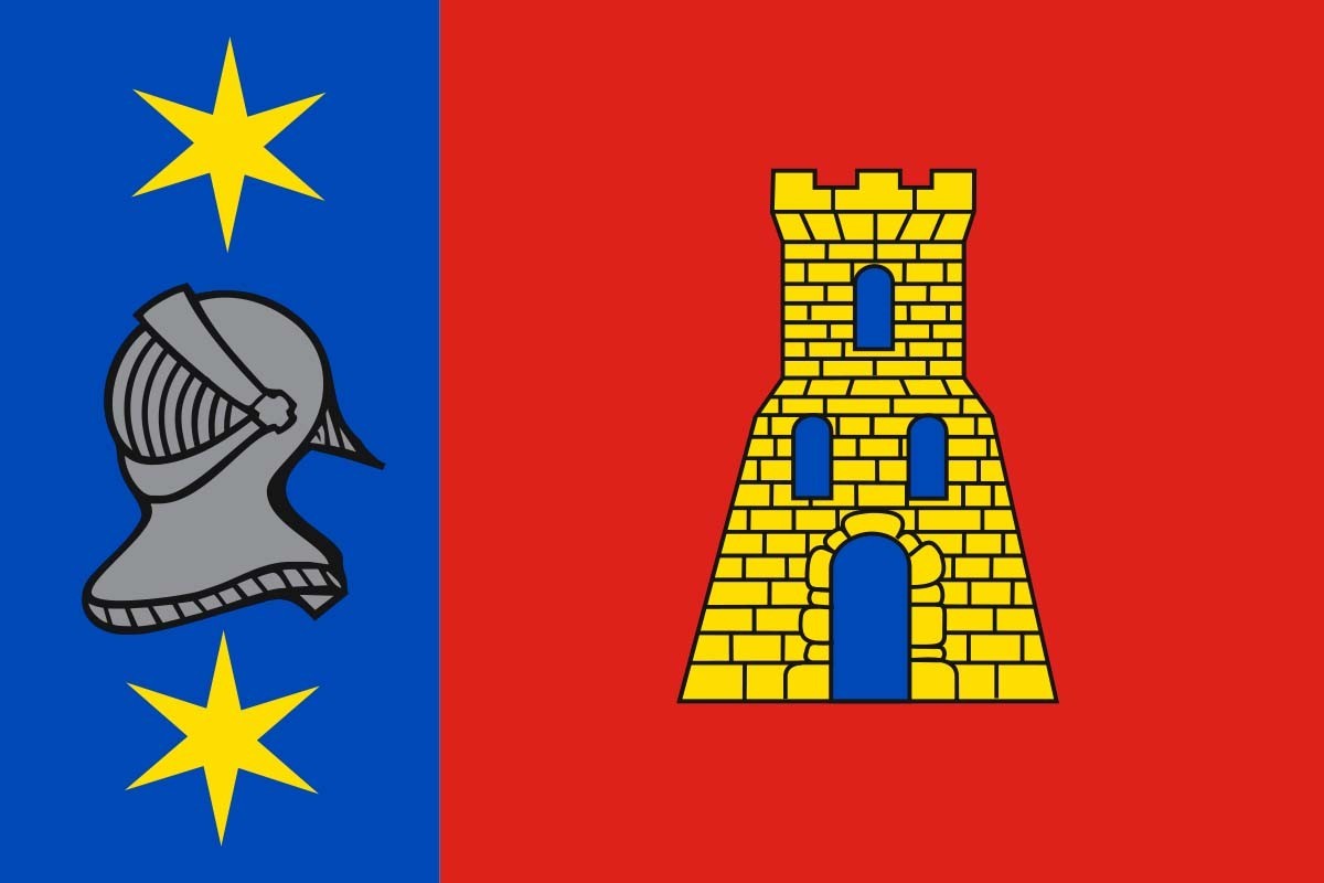 Bandera de despacho de Villamoronta de alta calidad