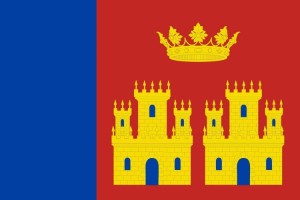 Bandera de despacho de Villasila de Valdavia de alta calidad