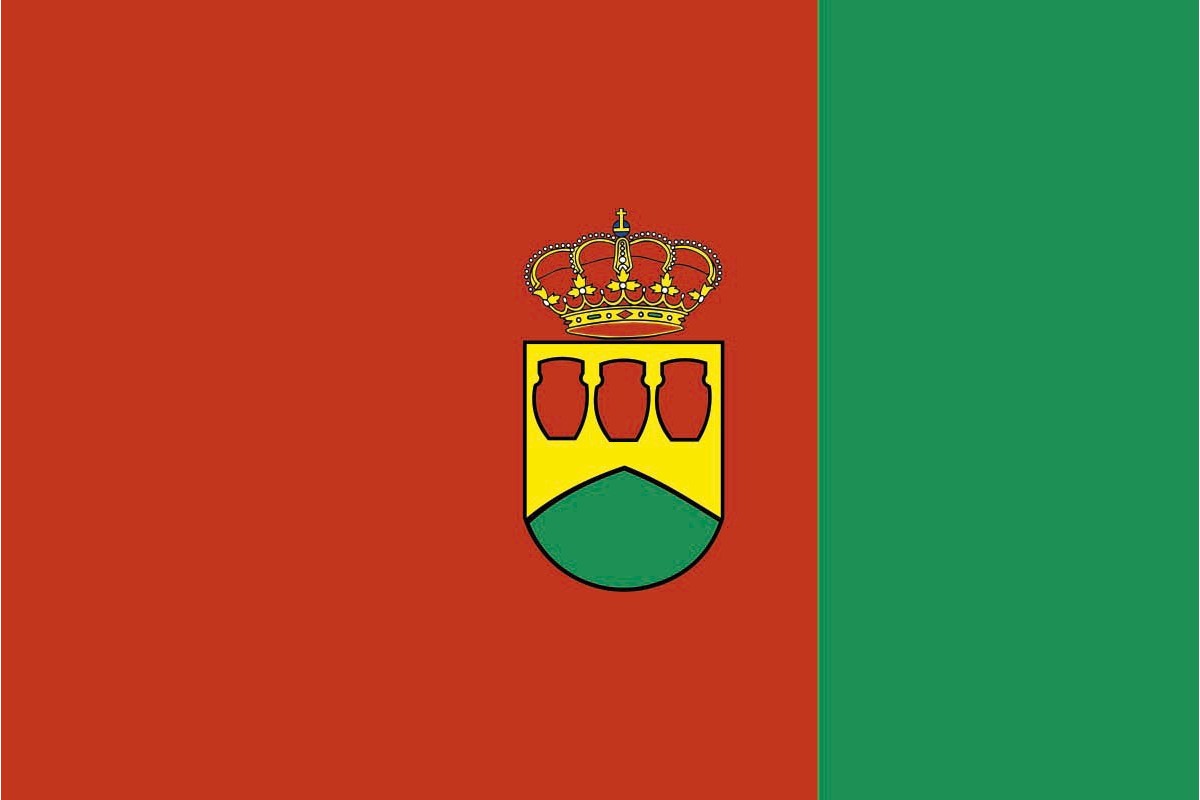 Bandera de Alcorcón de alta calidad para exterior Bandera de Alcorcón de alta calidad para exterior