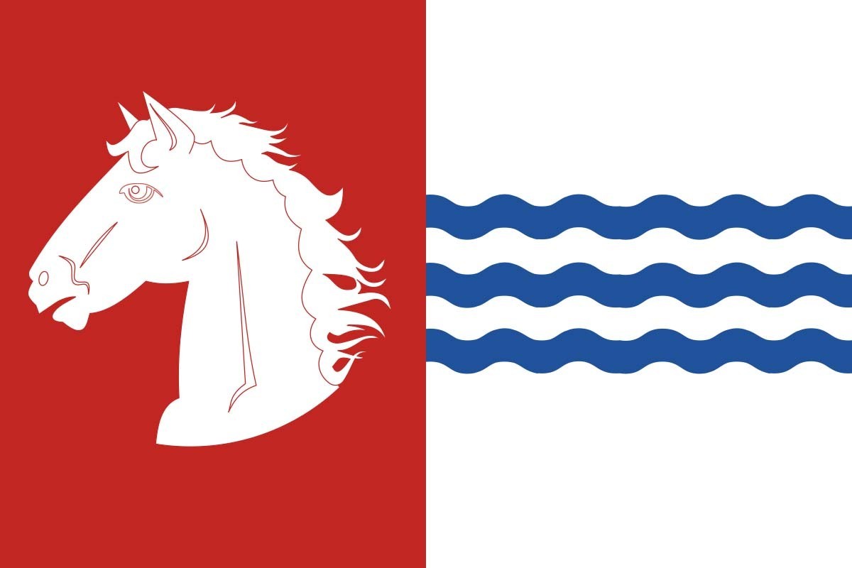 Bandera de despacho de Cabeza del Caballo de alta calidad Bandera de despacho de Cabeza del Caballo de alta calidad