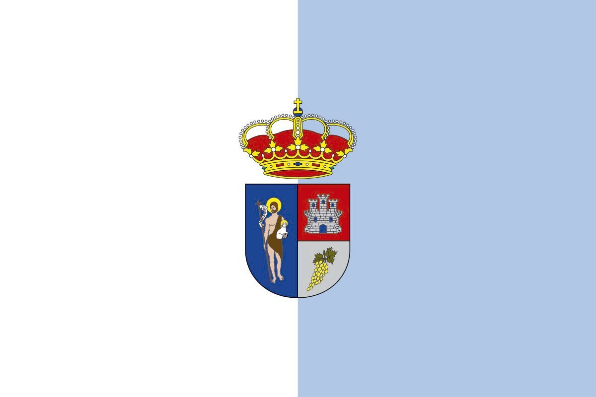 Bandera de Arganda del Rey de alta calidad para exterior Bandera de Arganda del Rey de alta calidad para exterior