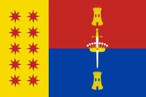 Bandera de despacho de San Morales de alta calidad