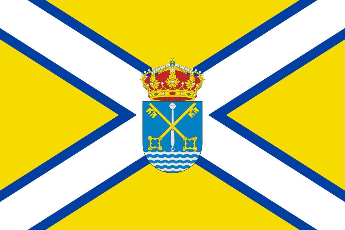 Bandera de despacho de Santa Marta de Tormes de alta calidad