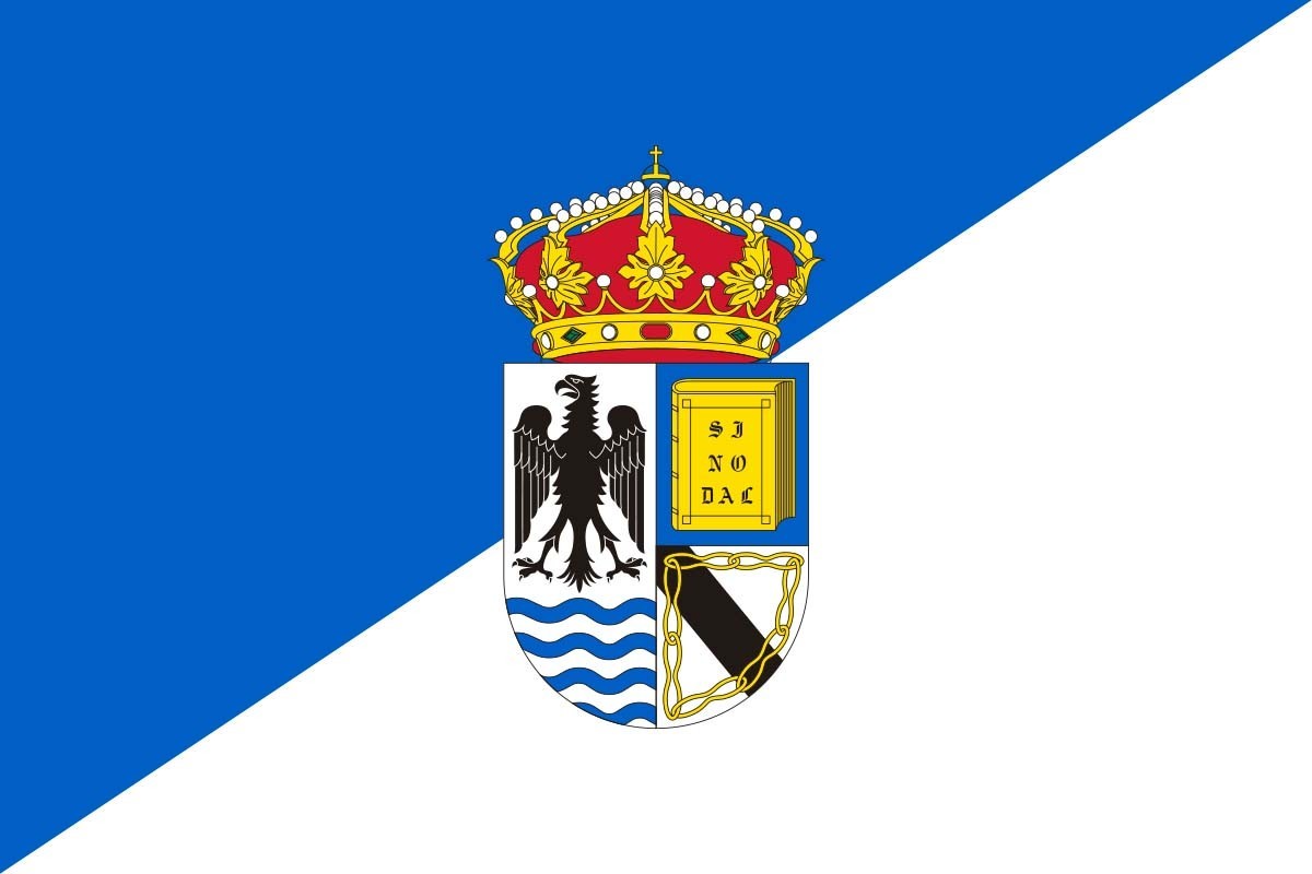 Bandera de despacho de Aguilafuente de alta calidad