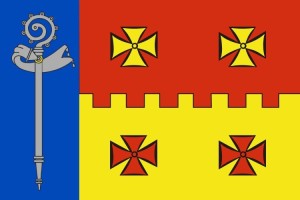 Bandera de despacho de Monasterio de Vega de alta calidad Bandera de despacho de Monasterio de Vega de alta calidad