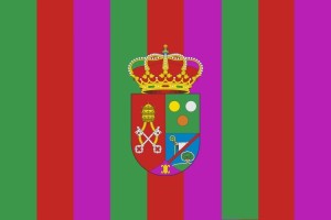 Bandera de despacho de San Pedro de Ceque de alta calidad