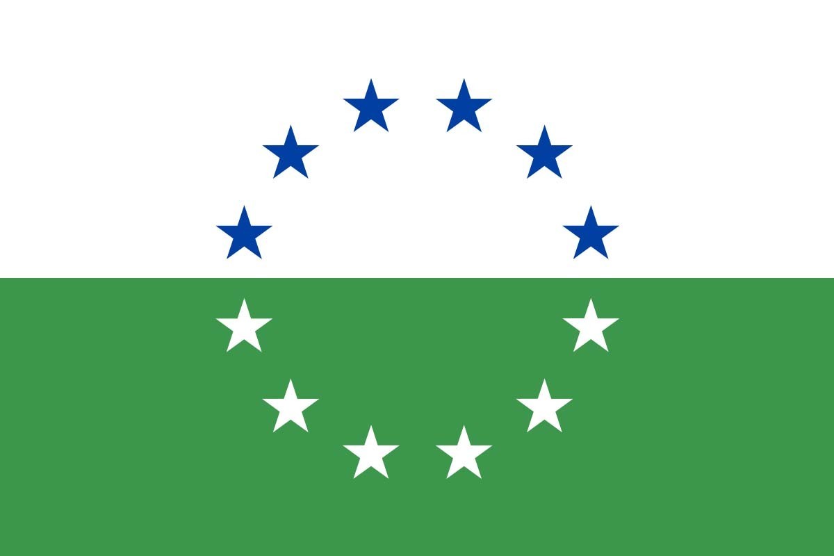 Bandera de despacho de Santa María de la Vega de alta calidad