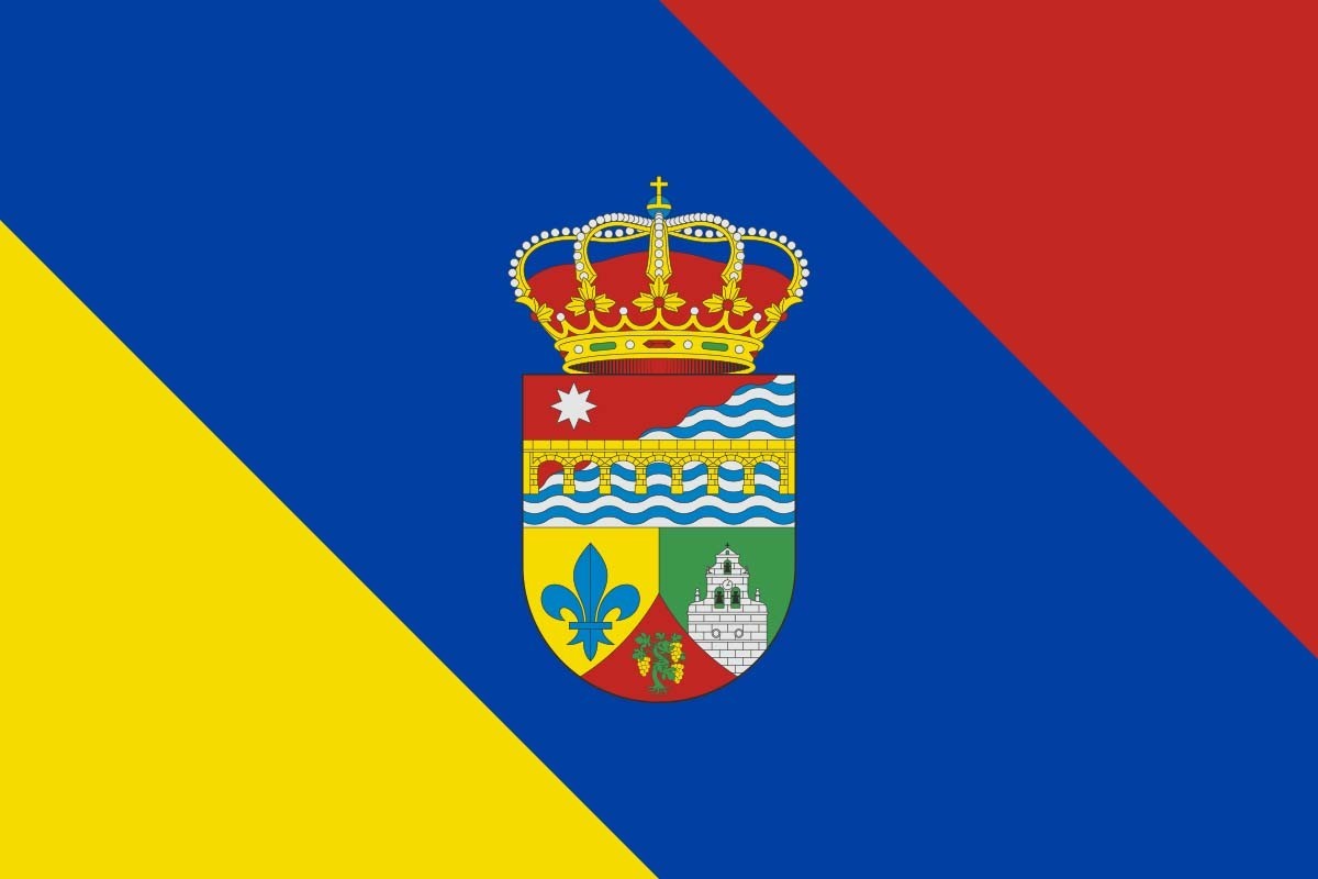 Bandera de despacho de Venialbo de alta calidad