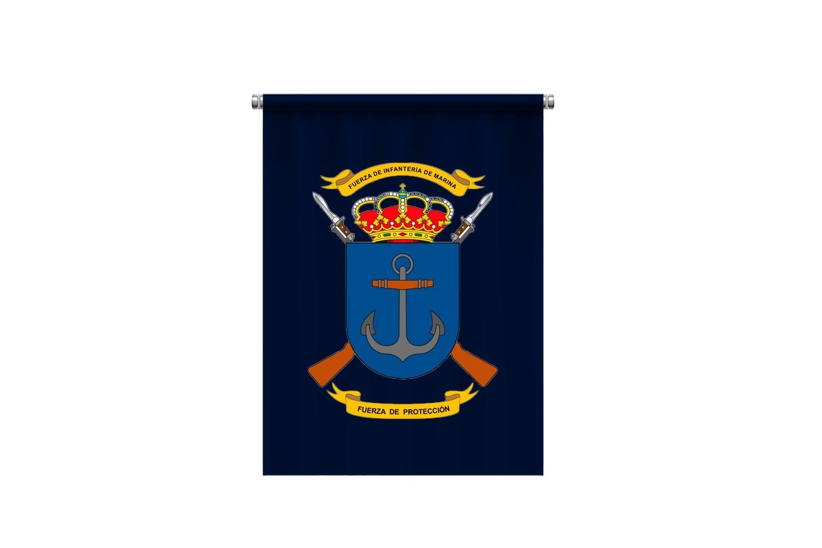 Estandarte militar rígido personalizado Estandarte militar rígido personalizado