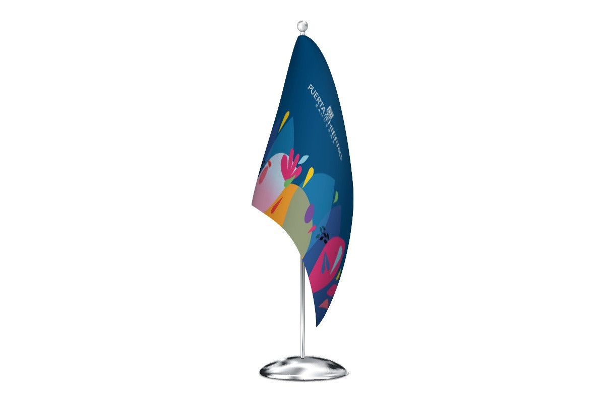 Bandera despacho personalizada