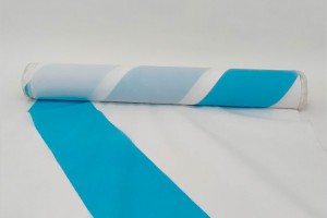 Tela bandera de Galicia en rollo 123