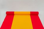 Tela bandera de España en rollo