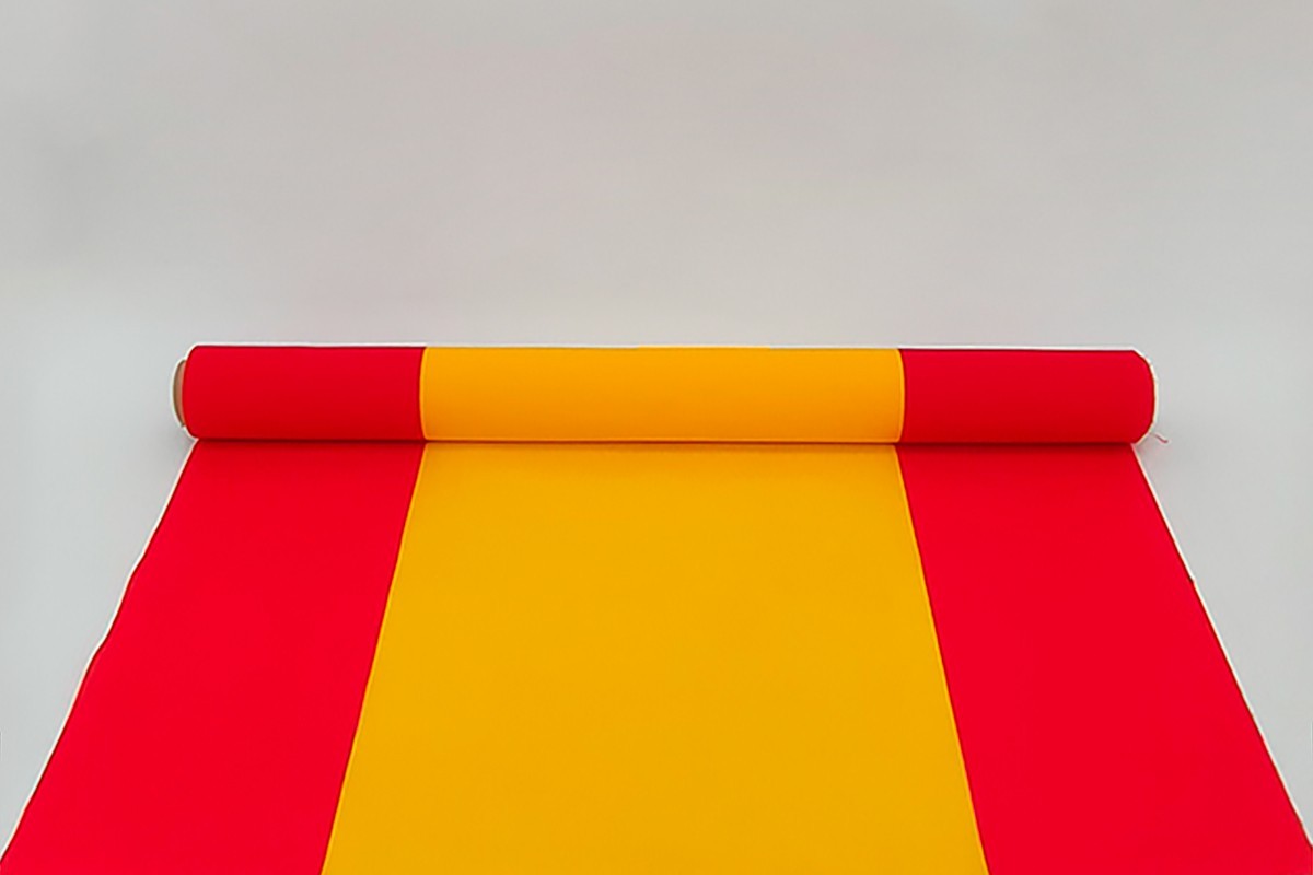 Tela bandera de España en rollo Tela bandera de España en rollo