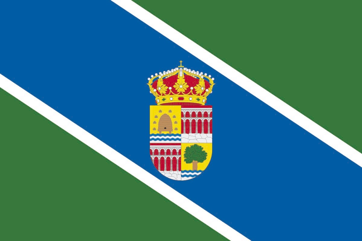 Bandera de Colmenar del Arroyo de alta calidad para exterior Bandera de Colmenar del Arroyo de alta calidad para exterior