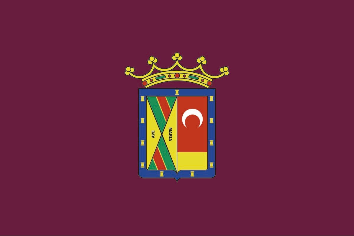 Bandera de Colmenar Viejo de alta calidad para exterior