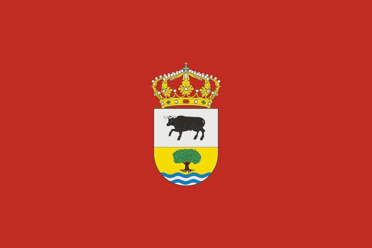 Bandera de Gargantilla del Lozoya y Pinilla de Buitrago de alta calidad para exterior