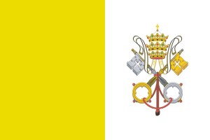Bandera de Ciudad del Vaticano de alta calidad para exterior 123