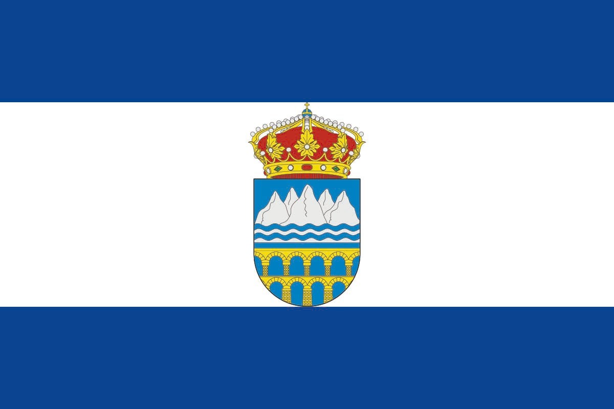 Bandera de Guadalix de la Sierra de alta calidad para exterior