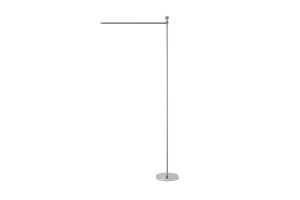 Portaestandarte en L de Peana metálica cromada 123