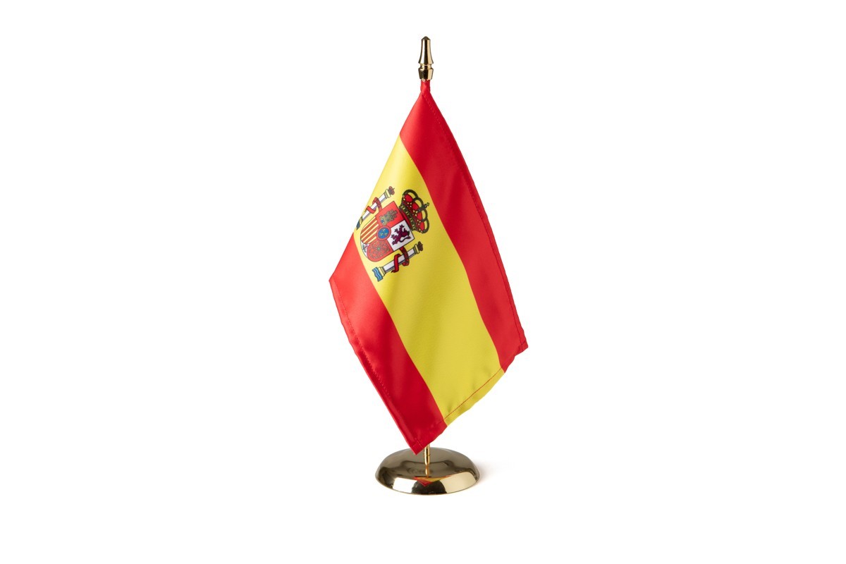 Mástil para mesa dorado 37 cm de altura Mástil para mesa dorado 37 cm de altura