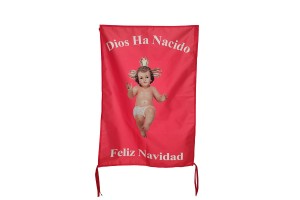 Bandera Niño Jesús para Navidad Bandera Niño Jesús para Navidad