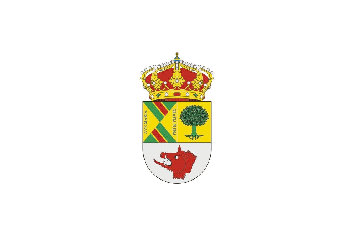 Bandera de Montejo de la Sierra de alta calidad para exterior Bandera de Montejo de la Sierra de alta calidad para exterior
