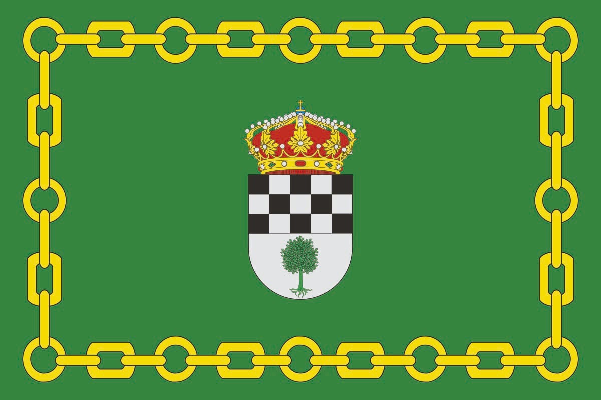 Bandera de Nuevo Baztán de alta calidad para exterior Bandera de Nuevo Baztán de alta calidad para exterior