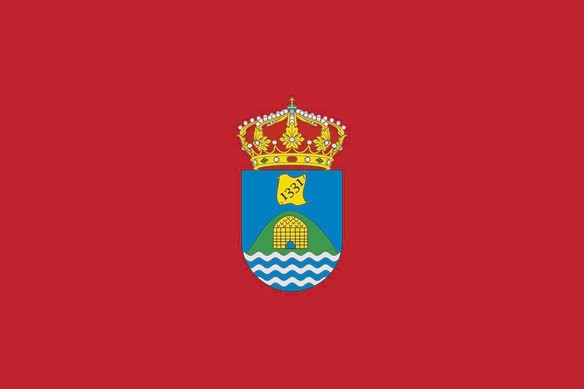 Bandera de Pedrezuela de alta calidad para exterior Bandera de Pedrezuela de alta calidad para exterior