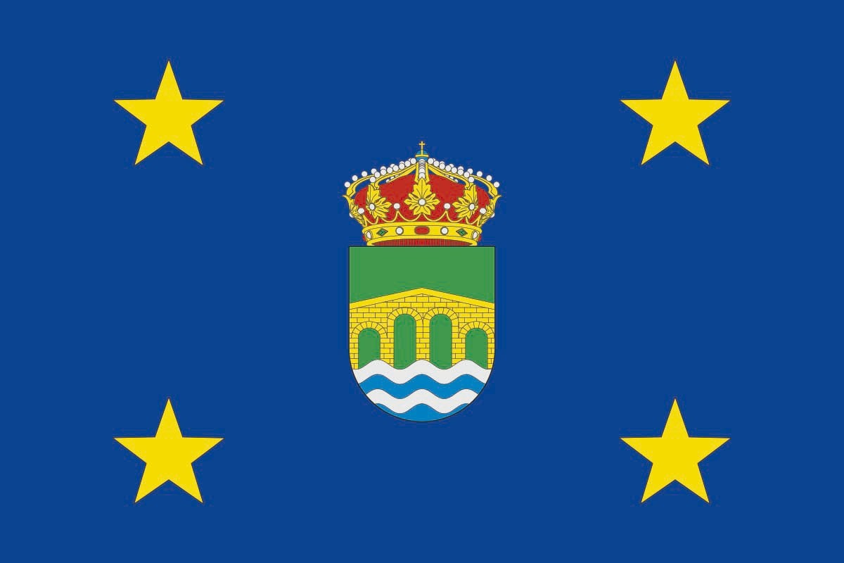 Bandera de Puentes Viejas de alta calidad para exterior
