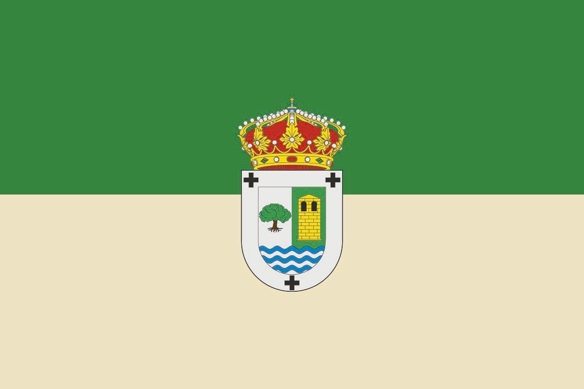 Bandera de Redueña de alta calidad para exterior