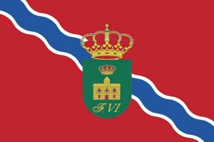 Bandera de San Fernando de Henares de alta calidad para exterior 123