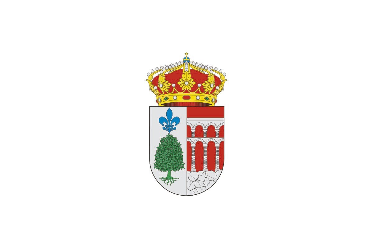 Bandera de Santa María de la Alameda de alta calidad para exterior Bandera de Santa María de la Alameda de alta calidad para exterior