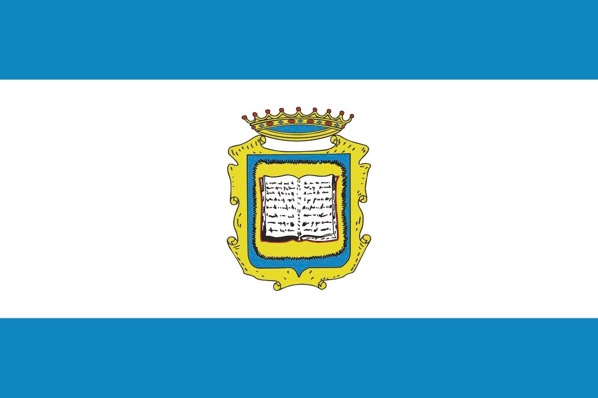 Bandera de Sevilla la Nueva de alta calidad para exterior Bandera de Sevilla la Nueva de alta calidad para exterior