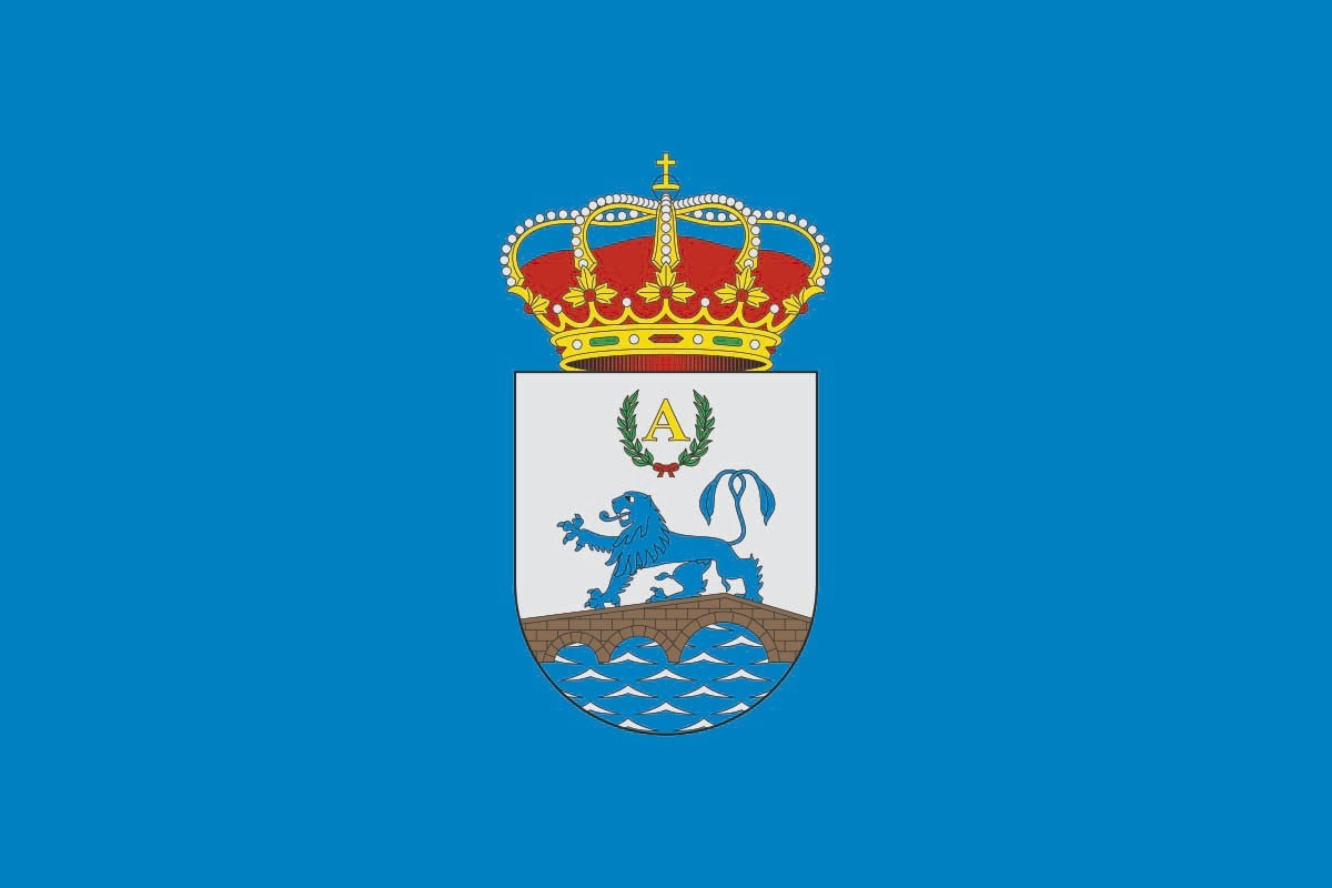 Bandera de Talamanca de Jarama de alta calidad para exterior Bandera de Talamanca de Jarama de alta calidad para exterior