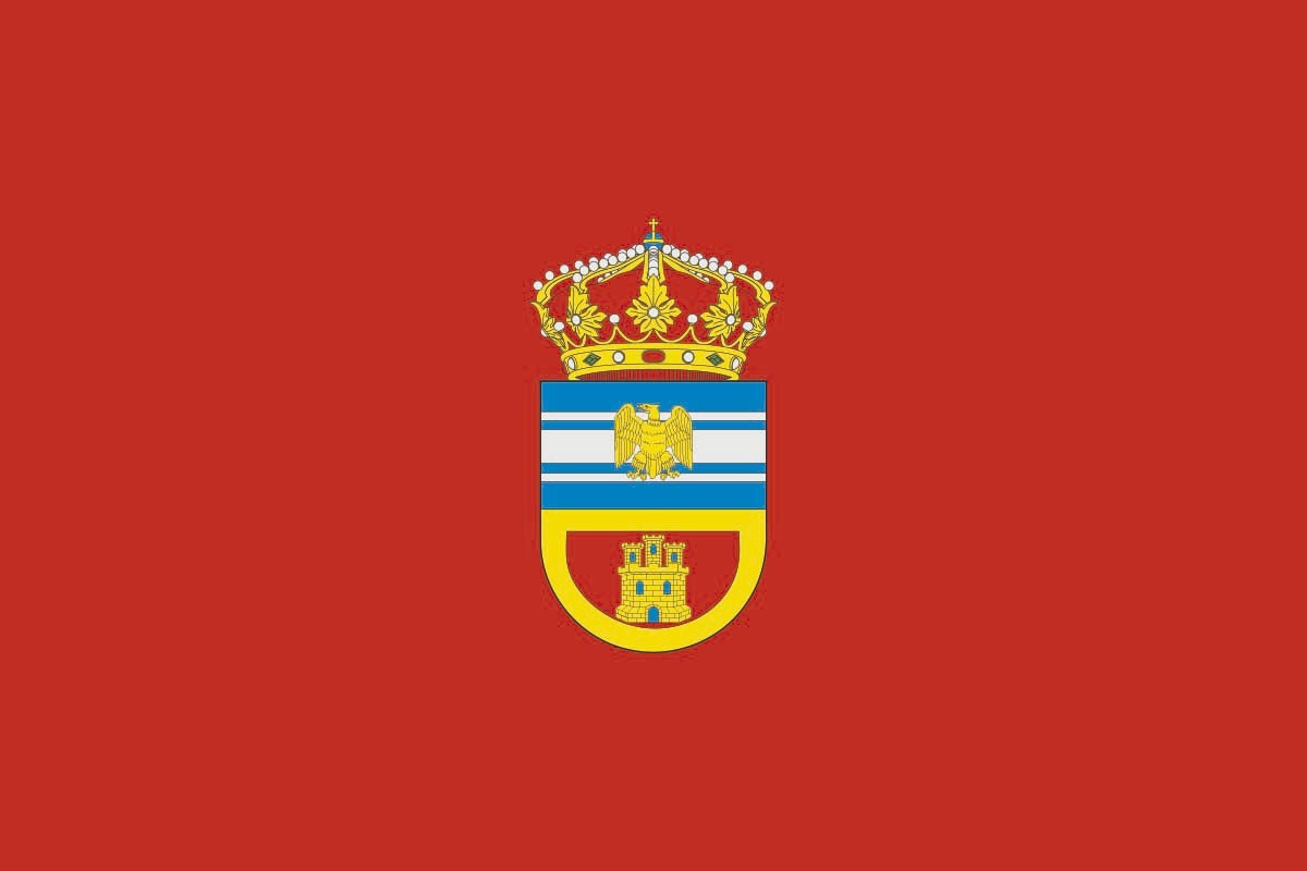 Bandera de Torrejón de la Calzada de alta calidad para exterior