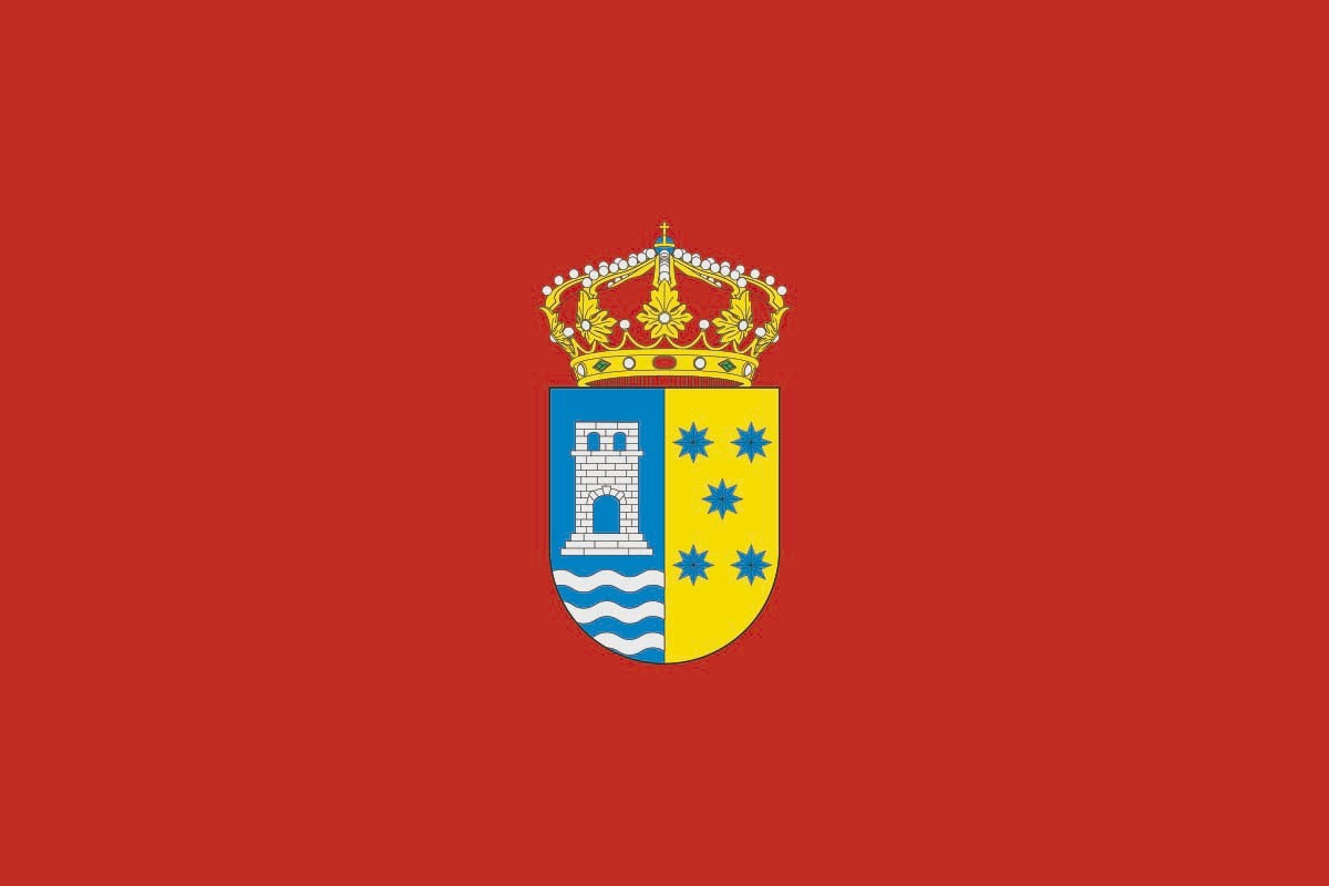 Bandera de Torremocha de Jarama de alta calidad para exterior Bandera de Torremocha de Jarama de alta calidad para exterior