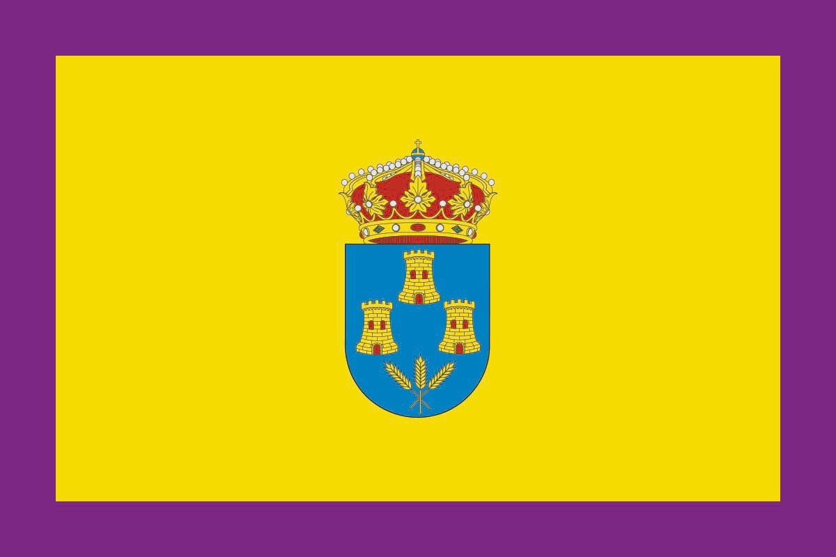 Bandera de Torres de la Alameda de alta calidad para exterior