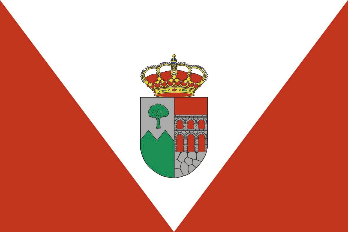 Bandera de Valdemanco de alta calidad para exterior Bandera de Valdemanco de alta calidad para exterior