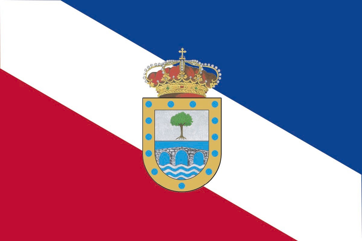 Bandera de Valdemaqueda de alta calidad para exterior Bandera de Valdemaqueda de alta calidad para exterior