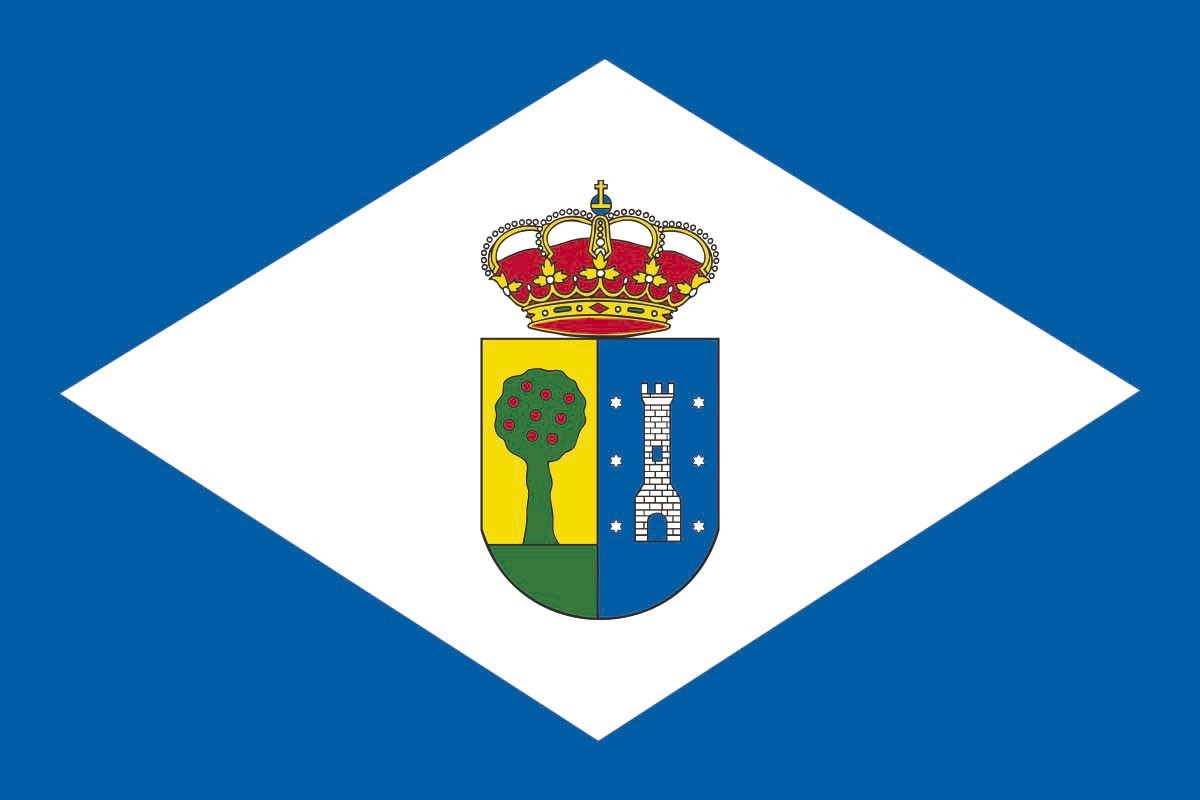 Bandera de Valdemorillo de alta calidad para exterior Bandera de Valdemorillo de alta calidad para exterior