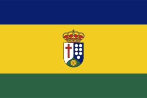 Bandera de Santa Cruz de Bezana de alta calidad para exterior 123