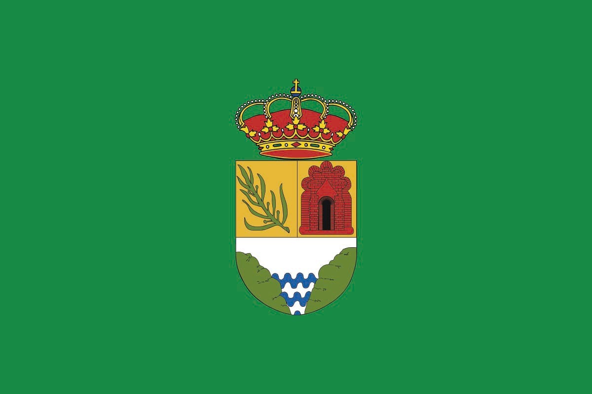 Bandera de Valdilecha de alta calidad para exterior Bandera de Valdilecha de alta calidad para exterior