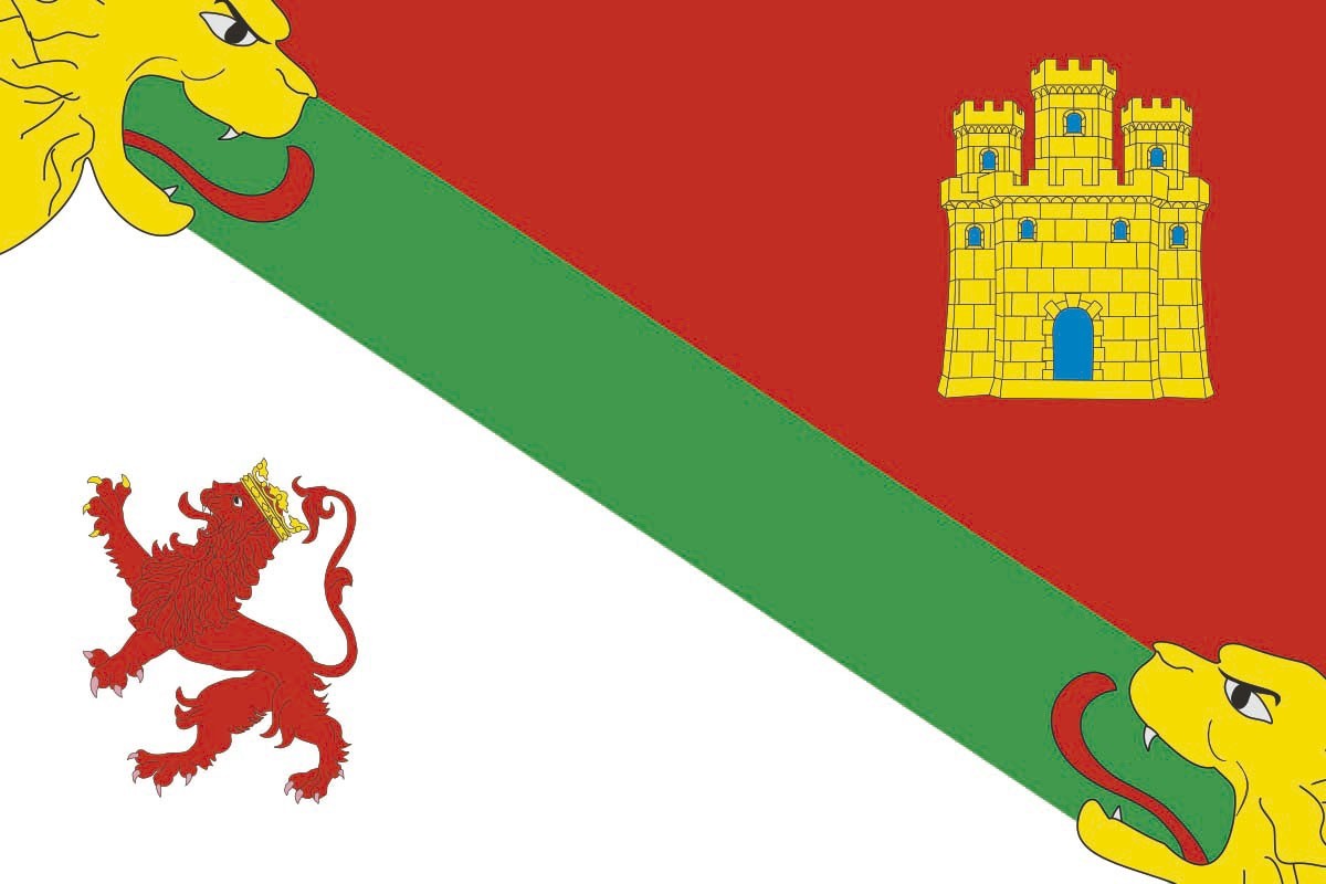 Bandera de Villamanrique de Tajo de alta calidad para exterior Bandera de Villamanrique de Tajo de alta calidad para exterior