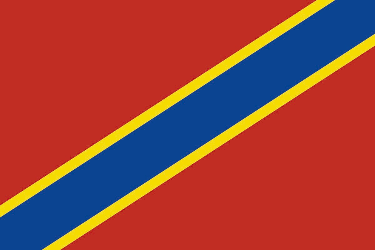 Bandera de Villarejo de Salvanés de alta calidad para exterior Bandera de Villarejo de Salvanés de alta calidad para exterior