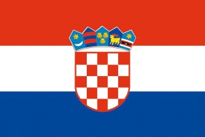 Bandera de Croacia de alta calidad para exterior 123