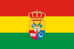 Bandera de mesa de Benamocarra
